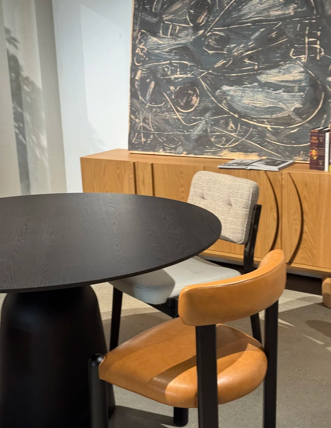 Dining table and chairs