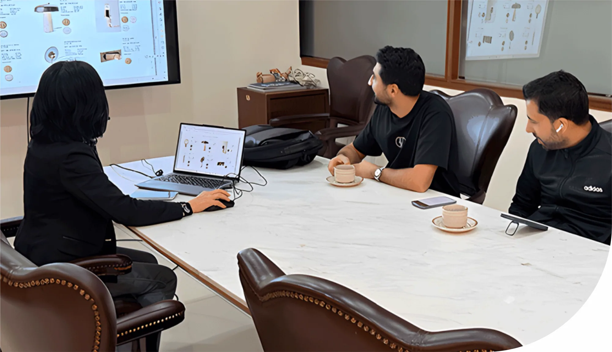 Consultation with international clients