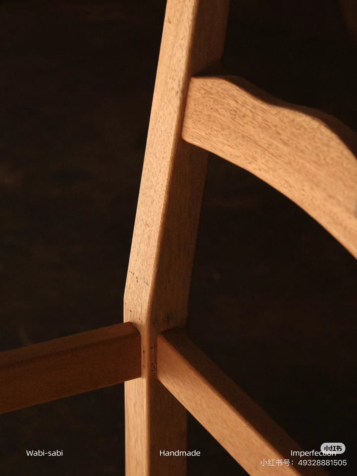 Wood and material close-up