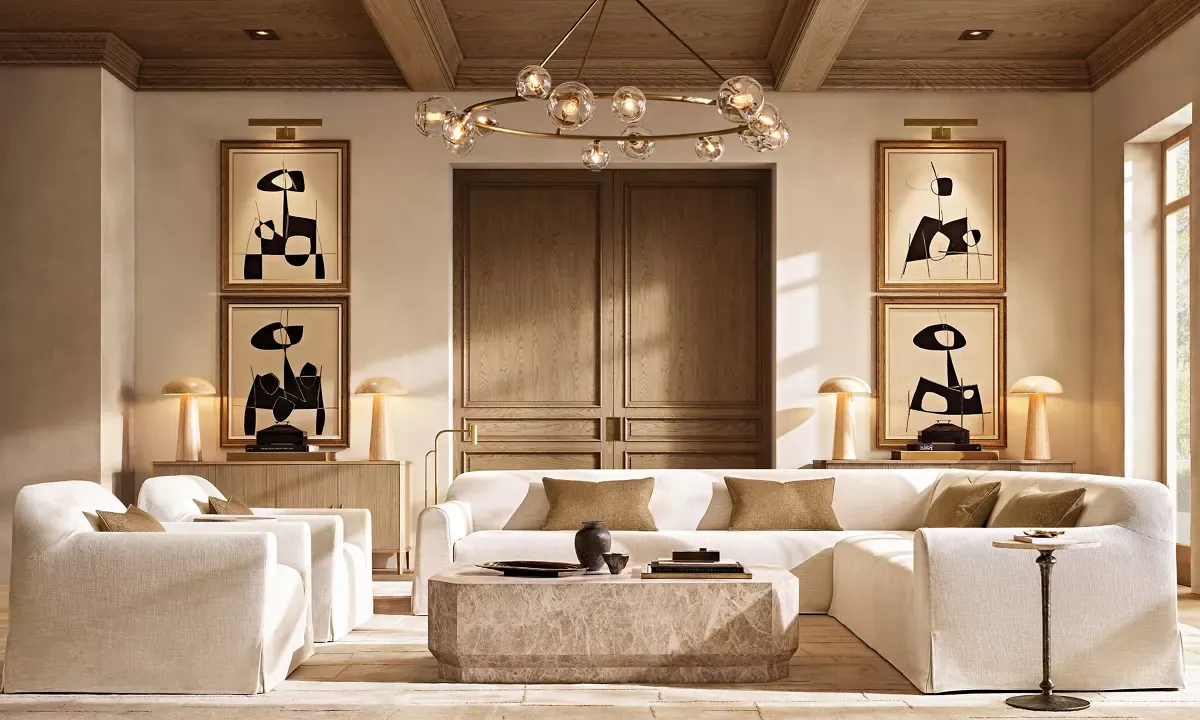 Villa furnishing