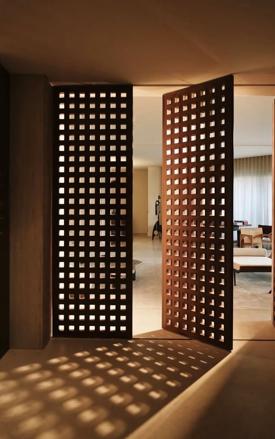 Light Through Wood