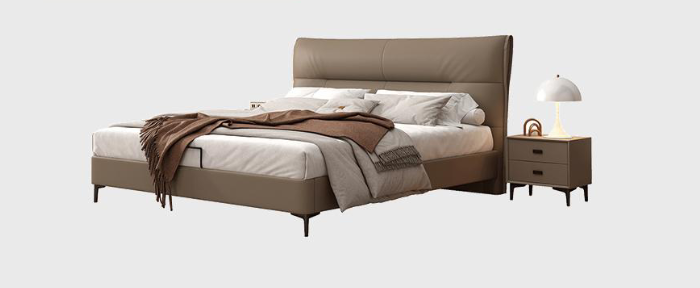 MZL-2501 Bed + 2 Nightstands