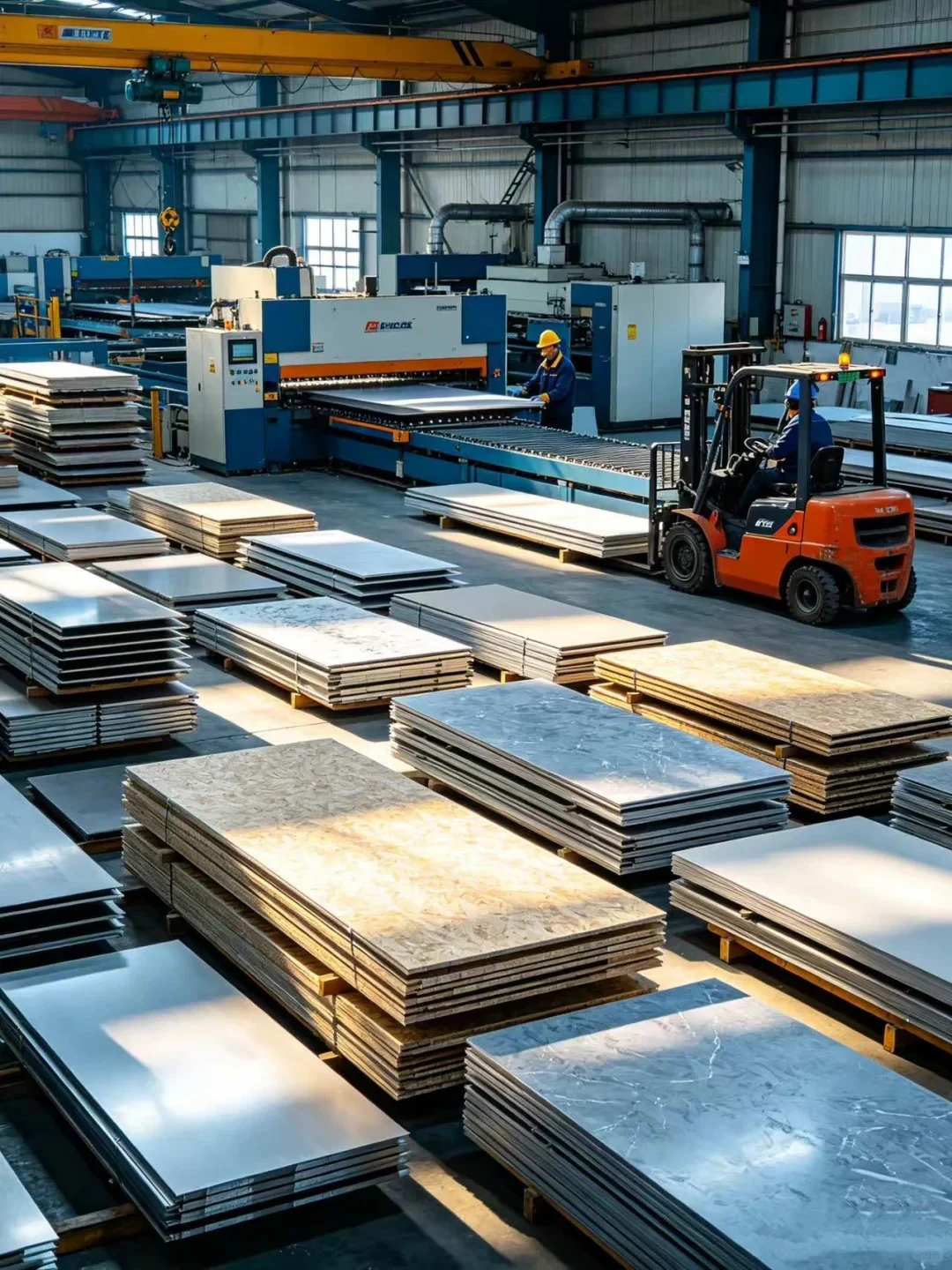 Panel and surface processing factory in the furniture supply chain
