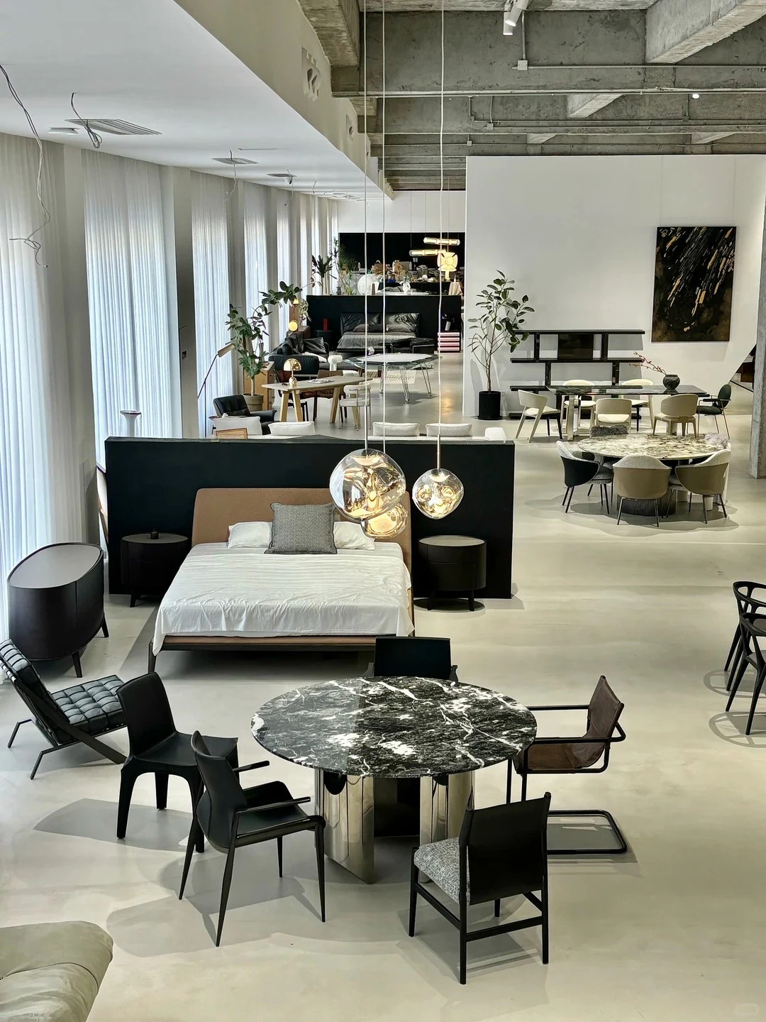 Multi-category contemporary furniture showroom for whole-home sourcing