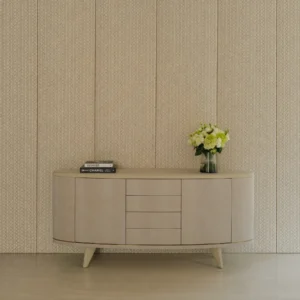 Alison Entryway Cabinet in beech — front view