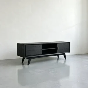 Ash Wood Stand in solid ash — front view