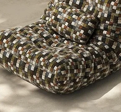 Caterpillar Modular Sofa — in a room setting
