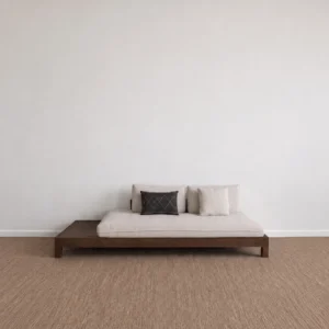 Cloud Floor in solid wood — front view