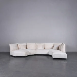 Cloud Modular Sofa in beech — front view
