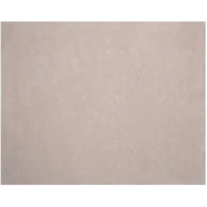 Custom Plain Textured Rug in Pale Taupe — in a room setting