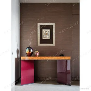 Small Bird and Blossom Wall Art in Cream Mount — in a room setting
