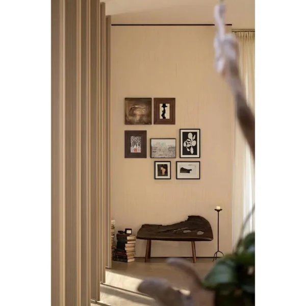 Gallery Wall Art Set of 6 Small Prints in Black Frames — in a room setting