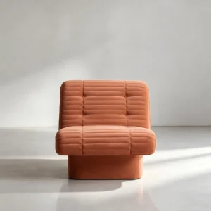 Ewan Mid Century Armchair — front view