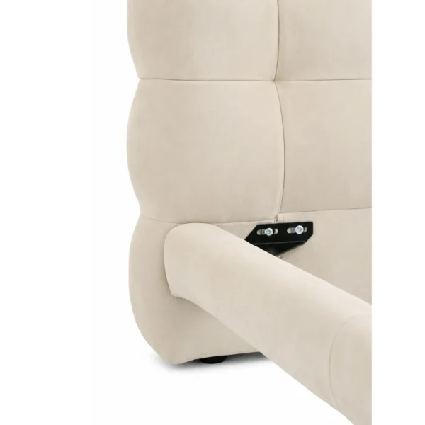 Bubble Bed in Brushed Fabric — in a room setting