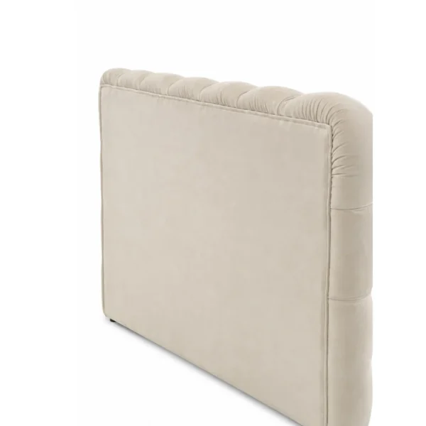 Bubble Bed in Brushed Fabric — in a room setting