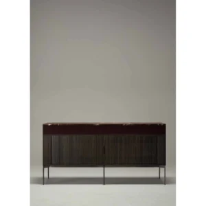 Cascade Oak Sideboard in natural oak — in a room setting