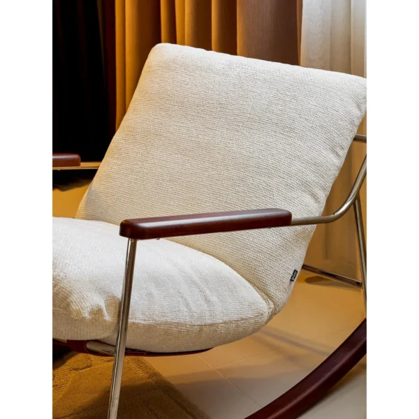 Original Design Rocking Chair in walnut — in a room setting