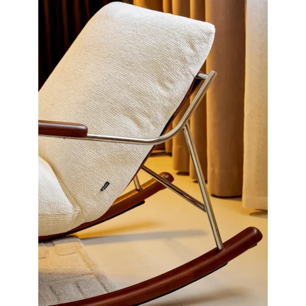 Original Design Rocking Chair in walnut — in a room setting