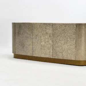 Italian Sideboard Dining in steel — front view