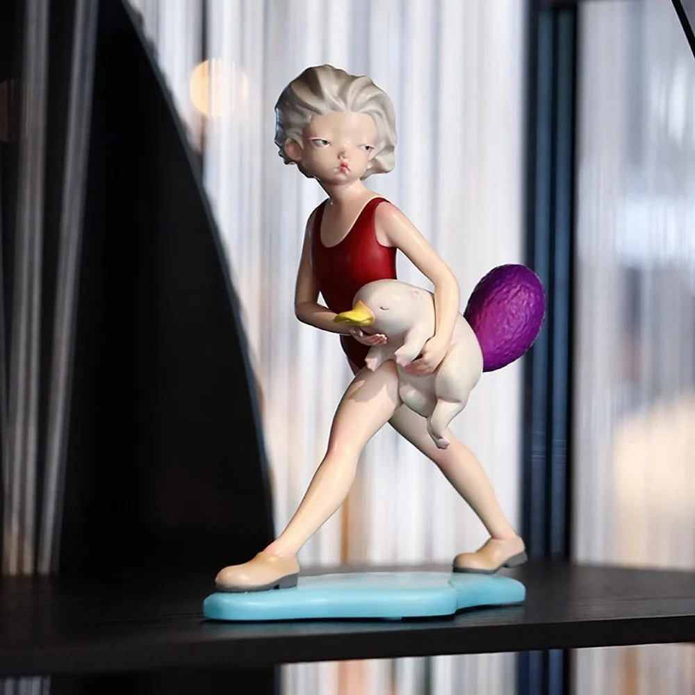 Leisure Time Artist Figurine, Gift Boxed in red — front view