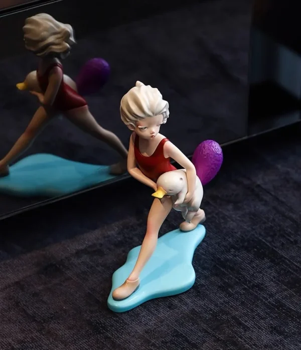 Leisure Time Artist Figurine, Gift Boxed in red — in a room setting