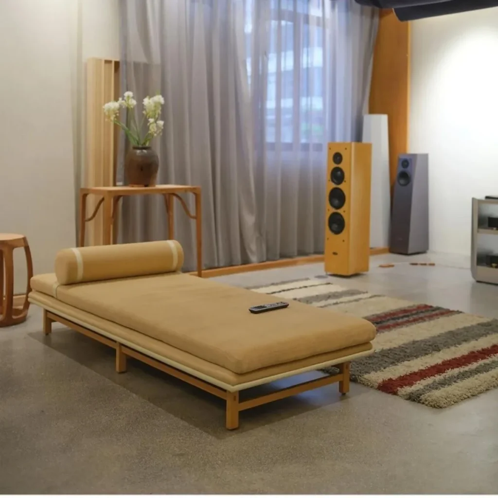 Lie Flat Sofa — front view
