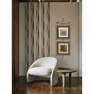 Metal Frame Wall Art Pair in bronze — in a room setting