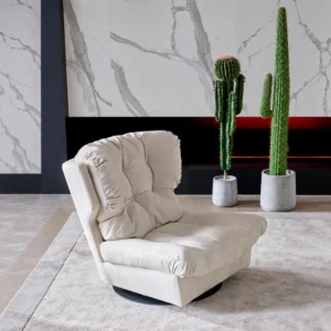 Milano Cloud Sofa in velvet — front view