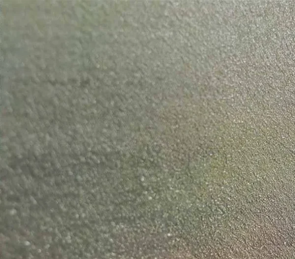 Misty Horizon Painting in Sage and Grey, 60 x 60 cm — detail