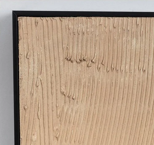 Sand Sweep Textured Painting, 50 x 100 cm in sand — detail