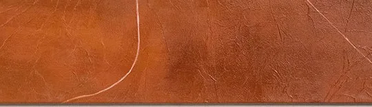 Sand and Rust Landscape Painting in Black Frame, 80 x 50 cm — detail