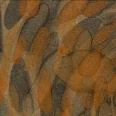 Bronze Pebble Spiral Glazed Wall Art, 60 x 60 cm in bronze — detail