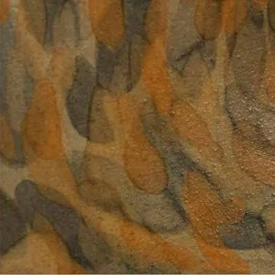 Bronze Pebble Spiral Glazed Wall Art, 60 x 60 cm in bronze — detail