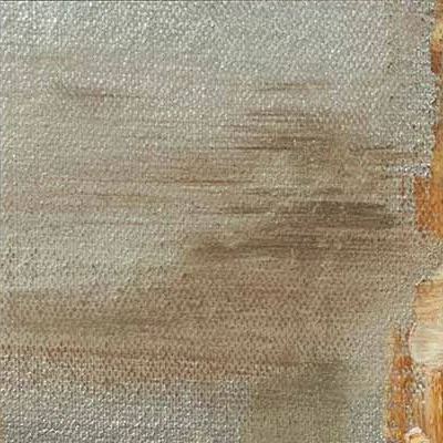 Silver and Amber Streak Abstract in Black Frame, 68 x 109 cm — detail