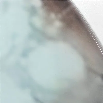 Pale Blue Butterfly Wing Wall Sculpture, 75 x 67 cm in blue — detail