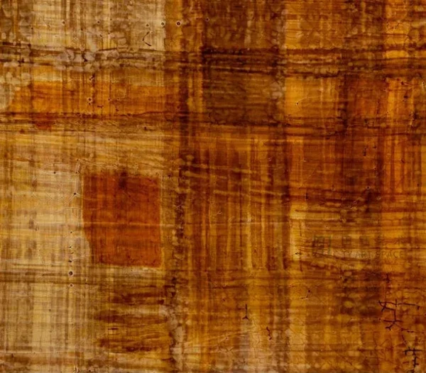 Rust Plaid Textured Panel, 80 x 80 cm in rust — detail