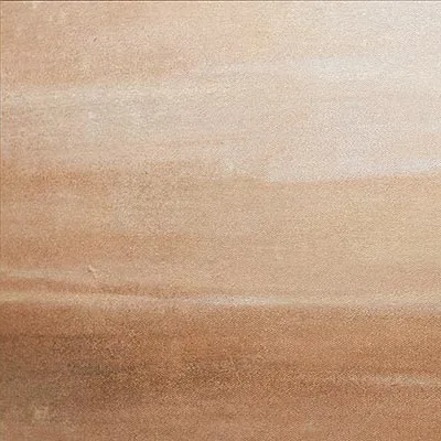 Brown Horizon Wash Painting, 130 x 135 cm in clay — detail