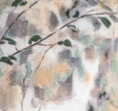 Spring Branch Collage in Slim Frame, 80 x 80 cm — detail
