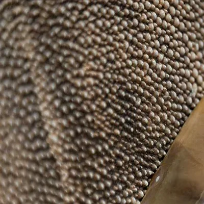 Gold Panel with Stone Fragment in Ornate Silver Frame, 80 x — detail