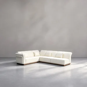 Negative Space Living Room Sofa — front view