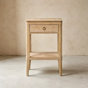 Oak French in solid oak — front view