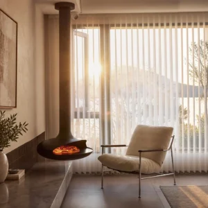 Qiandao Lake Villa Lounge Furniture in solid wood — front view
