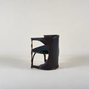 Qionglan Chair in steel — front view