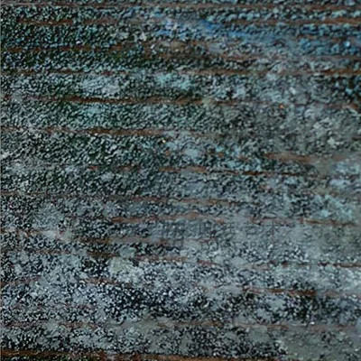 Teal Mineral Texture Panel in Black Frame, 80 x 120 cm — detail