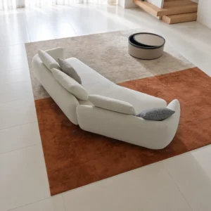 Saint Sofa Living Room in wool — front view