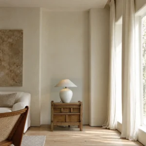 Simple Natural Furniture Set — front view
