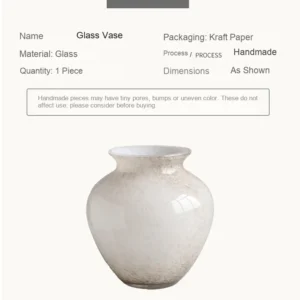 Warm Grey Marbled Glass Vases in slate — dimensions
