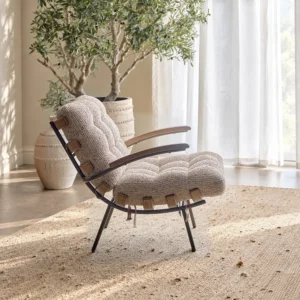 Vintage Vacation Home Corner in solid wood — front view