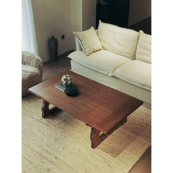 Spine Rib Lounge Chair in Cream Knit on Ash and Steel Frame — in a room setting