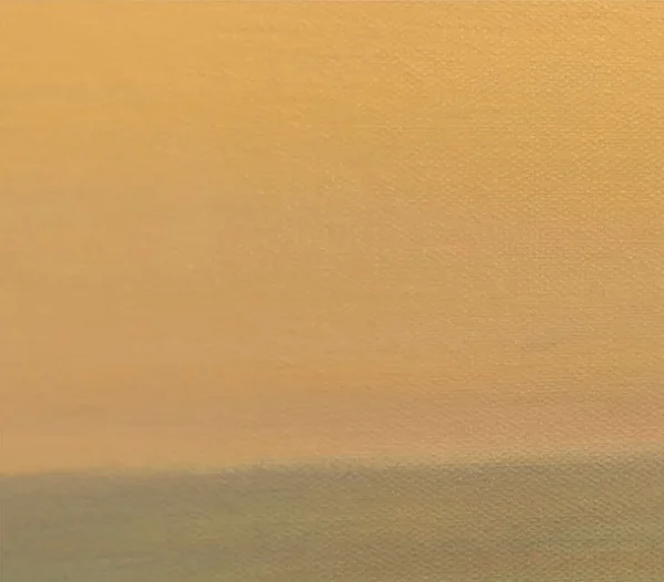 Sunset and Colour Glow Painting Set of 2, 90 x 120 cm Each in mustard — detail